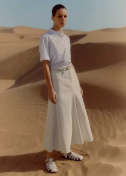 Insert Midi Skirt