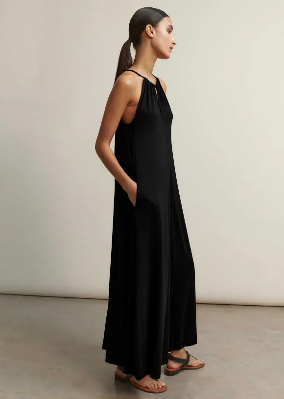 Interlock Halterneck Maxi Dress