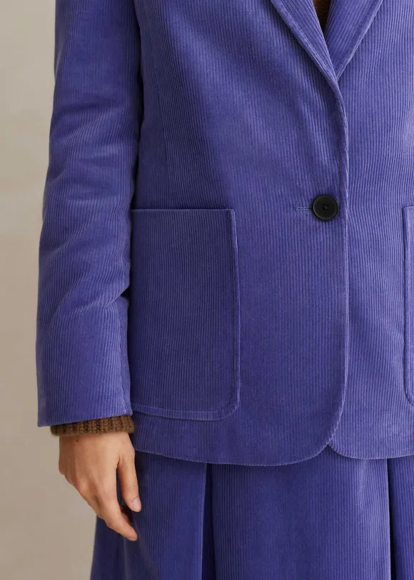 Italian Lux Cord Skirt Suit