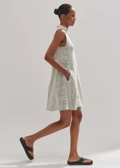 Jacquard Swing Dress