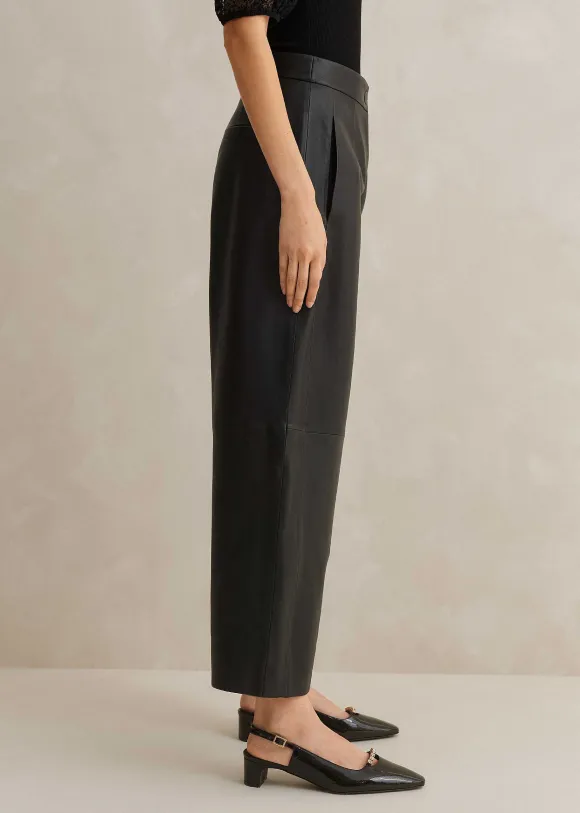 Leather Tapered Trouser