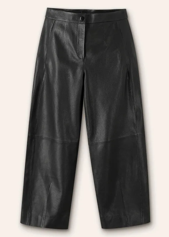 Leather Tapered Trouser