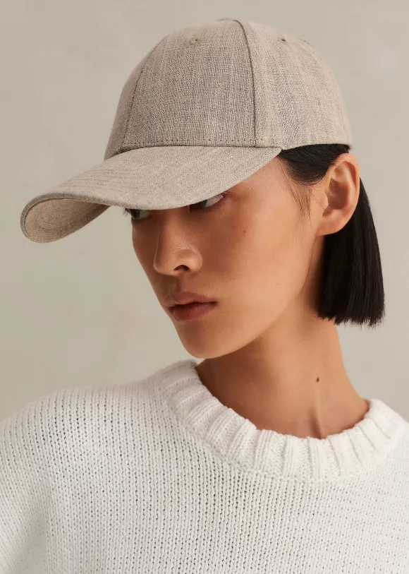 Linen Baseball Cap