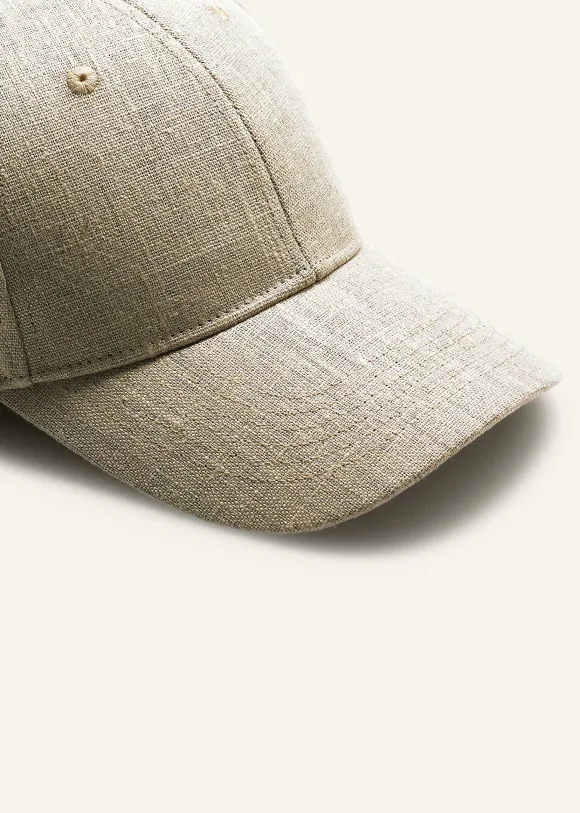 Linen Baseball Cap