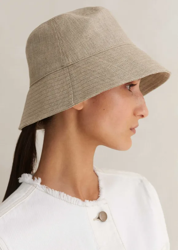 Linen Bucket Hat