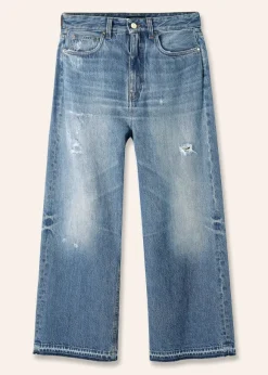 Low-Rise Baggy Crop Jean