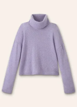 Merino Cashmere Silk Relaxed Jumper + Snood