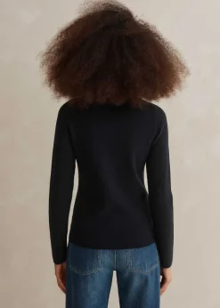 Merino Stretch Half Zip Jumper