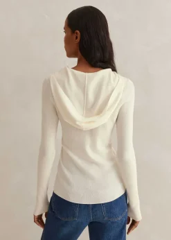 Merino Stretch Rib Layering Hoody