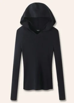 Merino Stretch Rib Layering Hoody