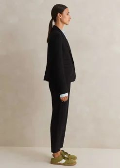 Perfect Workwear Short Blazer Slim-Crop Trouser Suit