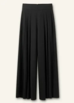 Pleated Ultra Wide-Leg Trouser