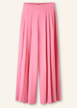 Pleated Ultra Wide-Leg Trouser