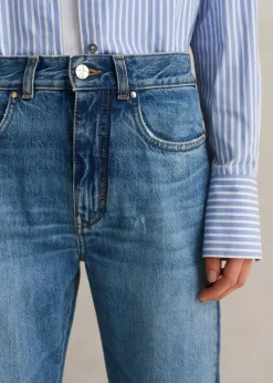 Regular Length Split Seam Flare Jean