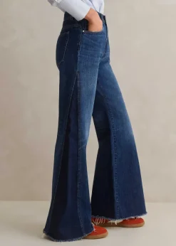 Regular Length Split Seam Flare Jean