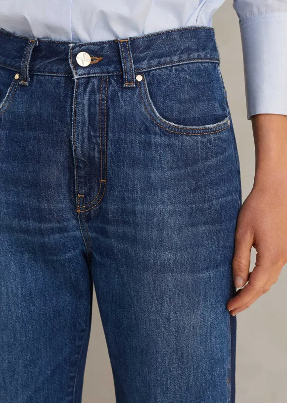 Regular Length Split Seam Flare Jean