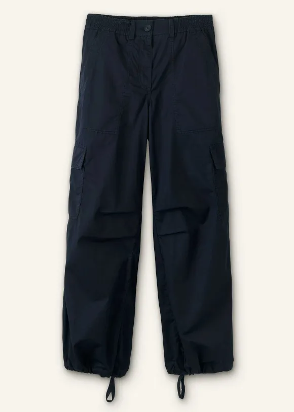 Relaxed Low-Rise Cargo Trouser