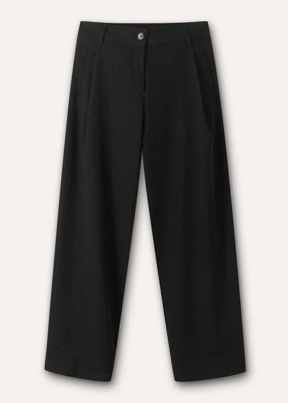 Relaxed Tapered Turn-Up Trouser