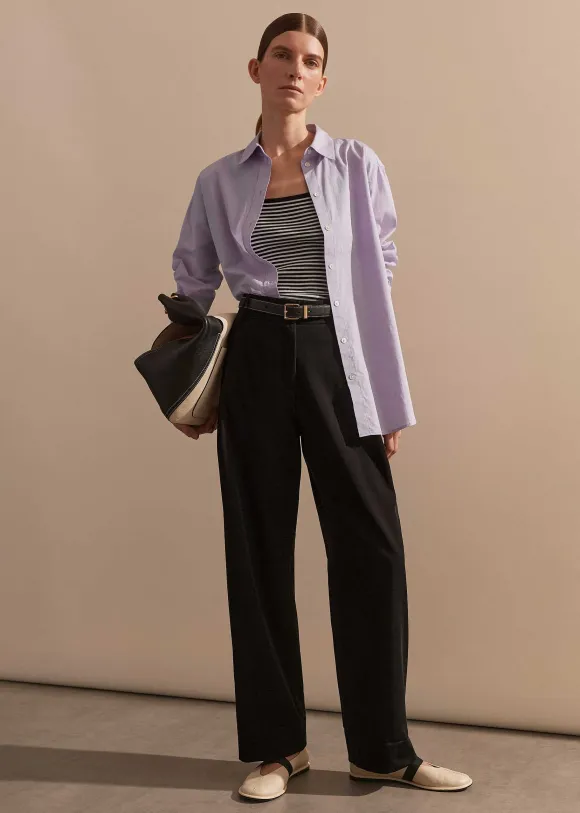 Relaxed Tapered Turn-Up Trouser
