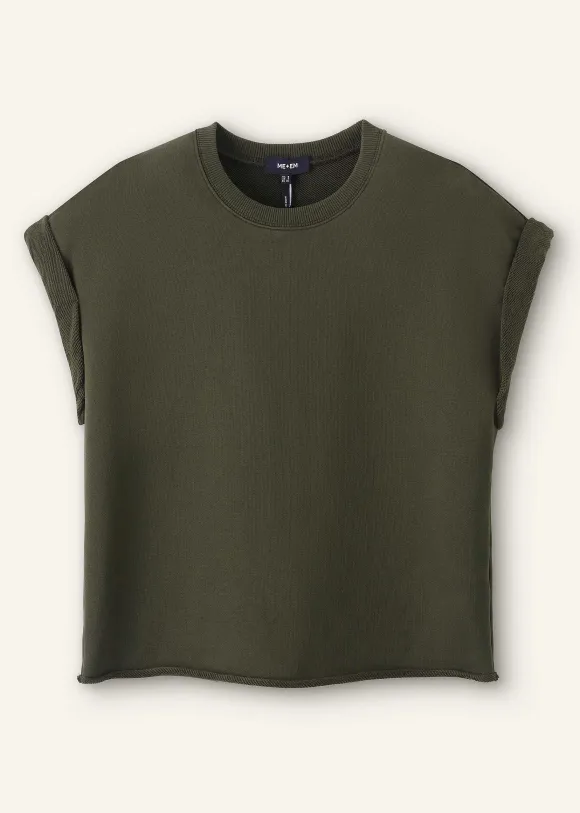 Roll Cuff Sweatshirt