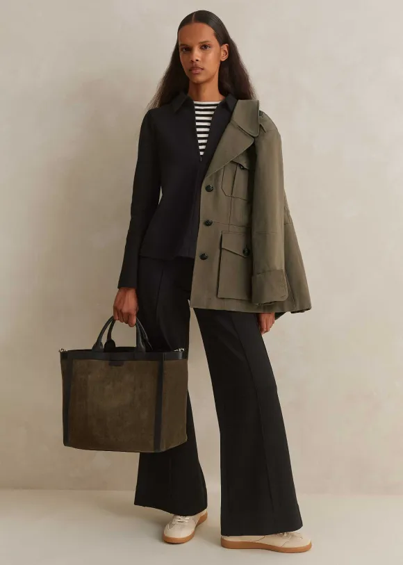 Short Length Travel Tailoring Palazzo