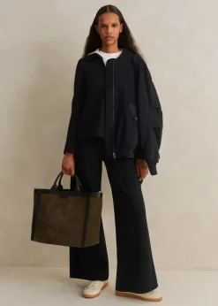 Short Length Travel Tailoring Palazzo