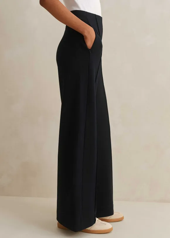 Short Length Travel Tailoring Palazzo