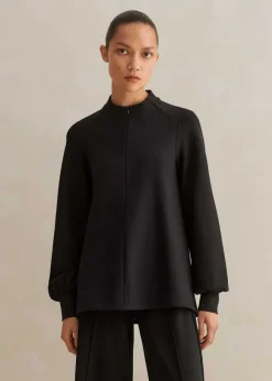 Short Length Travel Tailoring Wide-Leg Palazzo Co-Ord