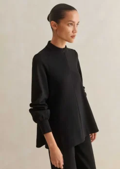 Short Length Travel Tailoring Wide-Leg Palazzo Co-Ord