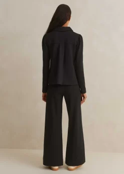 Short-Length Travel Tailoring Palazzo Co-Ord