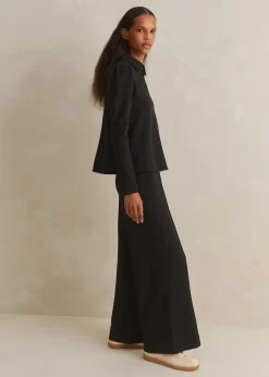 Short-Length Travel Tailoring Palazzo Co-Ord