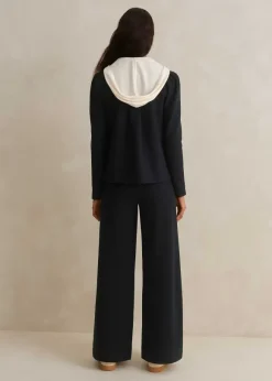 Short-Length Travel Tailoring Palazzo Co-Ord