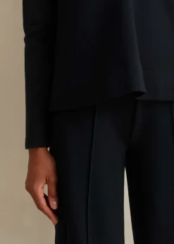 Short-Length Travel Tailoring Palazzo Co-Ord