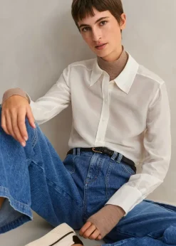 Silk Cotton Layering Shirt