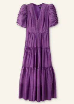 Silk Cotton Maxi Dress