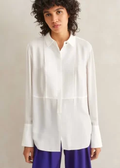 Silk Tux Shirt