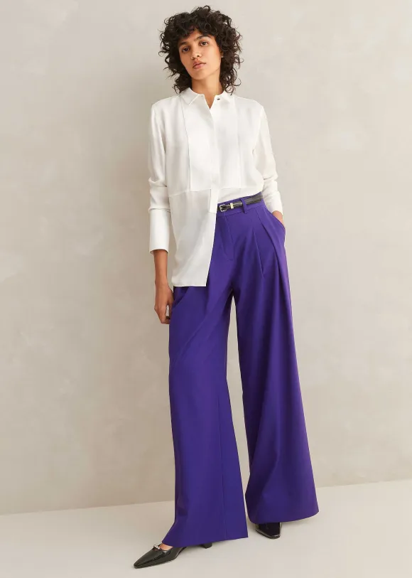 Silk Tux Shirt