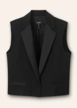 Sleeveless Tux Jacket