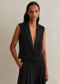 Sleeveless Tux Jacket