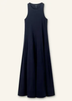 Slub Jersey Halterneck Maxi Dress