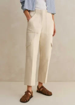 Smart Cargo Slim Crop Trouser