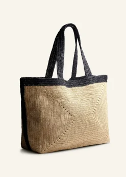 Soft Raffia Tote