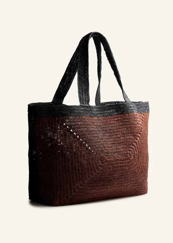 Soft Raffia Tote