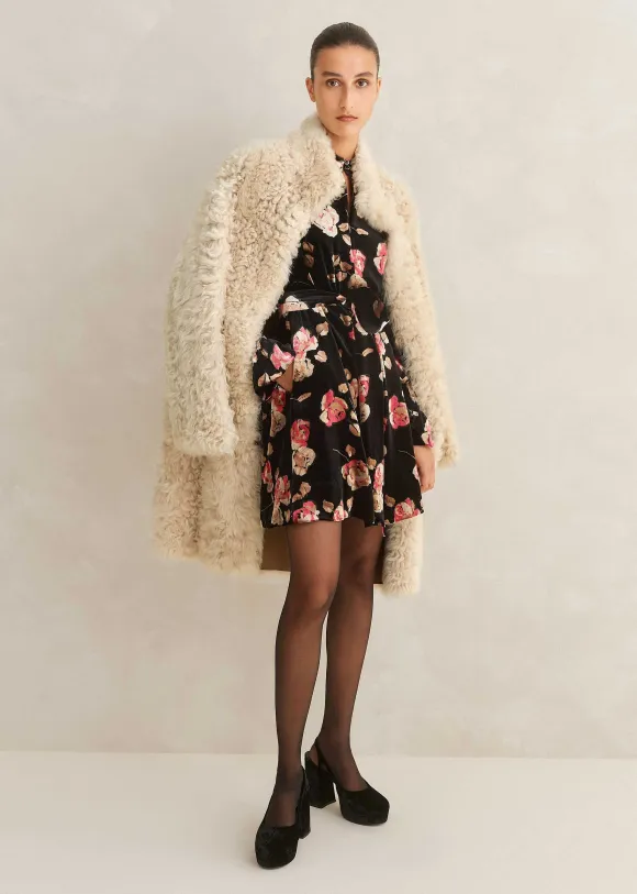 Statement Shearling Coat