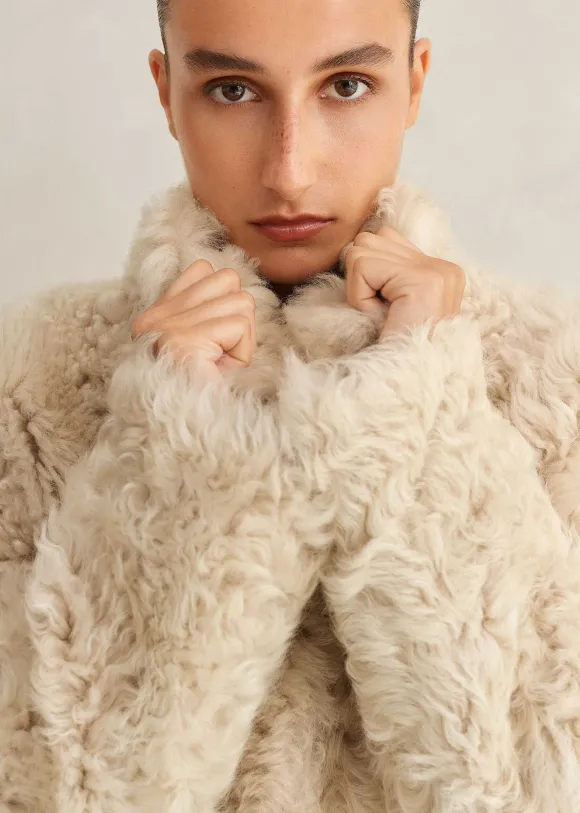 Statement Shearling Coat
