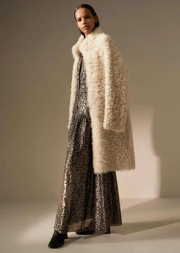 Statement Shearling Coat