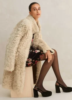 Statement Shearling Coat