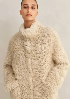 Statement Shearling Coat