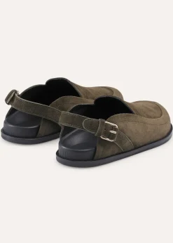Suede Clog