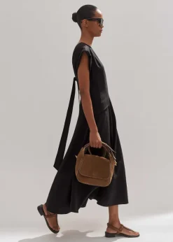 Tailored Flare Midi Dress